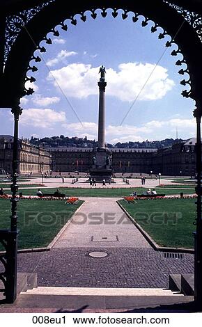Castle, Column, EUROPE, FIGURE, Germany View Large Photo Image Stock Image - Castle, Column, EUROPE, FIGURE, Germany. Fotosearch