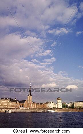 Cityscape, Germany, EUROPE, Duesseldorf, ARCHITECTURE View Large Photo Image Stock Image - Cityscape, Germany, EUROPE, Duesseldorf, ARCHITECTURE. Fotosearch