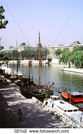 Stock Image - Behind, BOAT, Boats, France. Fotosearch