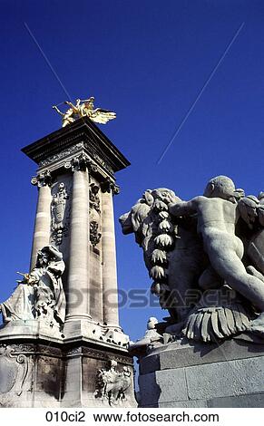 Bridge, III, France, Alexander View Large Photo Image Stock Image - Bridge, III, France, Alexander. Fotosearch