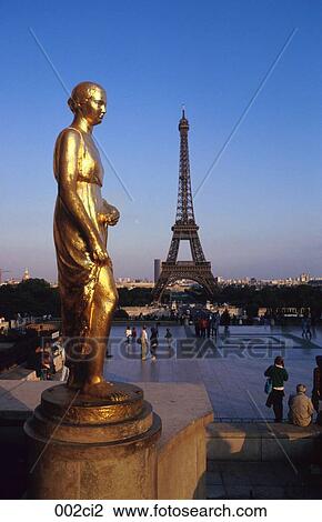 Stock Image - CHAILOT, Eiffel, France. Fotosearch