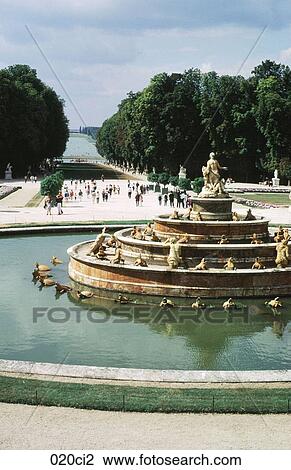 DECORATION, Fountain, France, GARDEN, Gardens View Large Photo Image Stock Image - DECORATION, Fountain, France, GARDEN, Gardens. Fotosearch