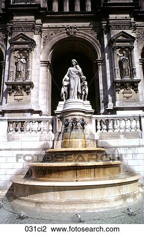 DECORATION, Fountain, France, Paris View Large Photo Image Stock Image - DECORATION, Fountain, France, Paris. Fotosearch