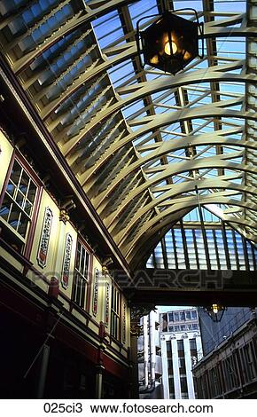 Stock Image - ARCHITECTURE, England, City, Canopy, ARCH. Fotosearch