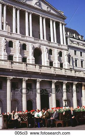 Bank, BENCHES, BUILDING, CITY, England View Large Photo Image Stock Image - Bank, BENCHES, BUILDING, CITY, England. Fotosearch