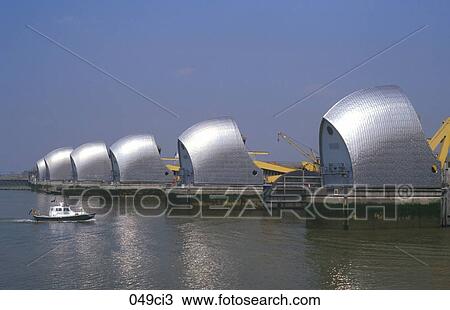 Barrier, BOAT, CURVE, England, FLOOD View Large Photo Image Stock Image - Barrier, BOAT, CURVE, England, FLOOD. Fotosearch