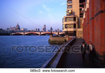 BRIDGE, BUILDINGS, Businessmen, CITYSCAPE View Large Photo Image Stock Image - BRIDGE, BUILDINGS, Businessmen, CITYSCAPE. Fotosearch