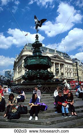 BRONZE, Circus, ENGLAND, Eros, Fountain View Large Photo Image Stock Image - BRONZE, Circus, ENGLAND, Eros, Fountain. Fotosearch