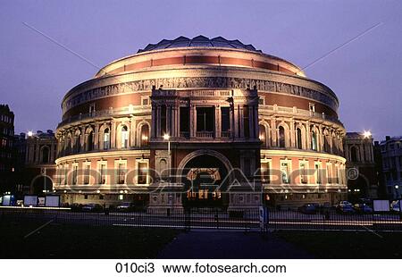 Stock Image - BUILDING, Hall, ENGLAND, Albert. Fotosearch