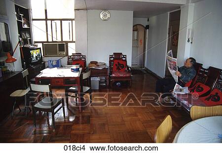 APPARTMENT, FLAT, CHINA, ASIA, Apartment View Large Photo Image Picture - APPARTMENT, FLAT, CHINA, ASIA, Apartment. Fotosearch