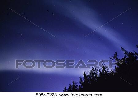 Aurora Borealis, Alaska, USA View Large Photo Image Stock Photo - Aurora Borealis, Alaska, USA. Fotosearch