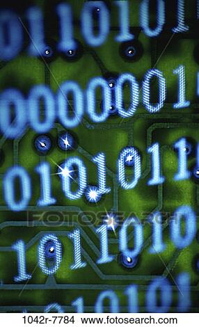 binary, technology, computer, components, parts, circuit board, code View Large Photo Image Picture - binary, technology, computer, components, parts, circuit board, code. Fotosearch