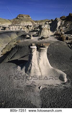 Bisti Wilderness Area, New Mexico, USA View Large Photo Image Stock Image - Bisti Wilderness Area, New Mexico, USA. Fotosearch