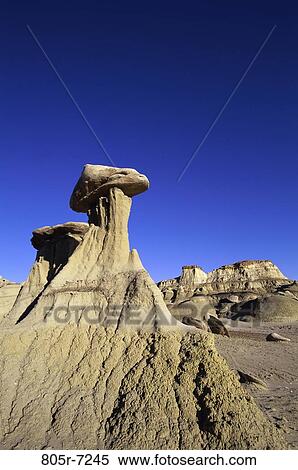 Bisti Wilderness Area, New Mexico, USA View Large Photo Image Stock Photography - Bisti Wilderness Area, New Mexico, USA. Fotosearch