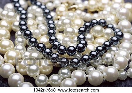 black, pearls, contrast, jewelry, diversity, indulgence, wealth View Large Photo Image Stock Photo - black, pearls, contrast, jewelry, diversity, indulgence, wealth. Fotosearch