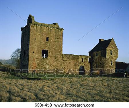 Burleigh Castle, Scotland View Large Photo Image Stock Photo - Burleigh Castle, Scotland. Fotosearch