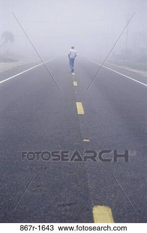danger, fog, road, walking, crossing, mist View Large Photo Image Stock Image - danger, fog, road, walking, crossing, mist. Fotosearch