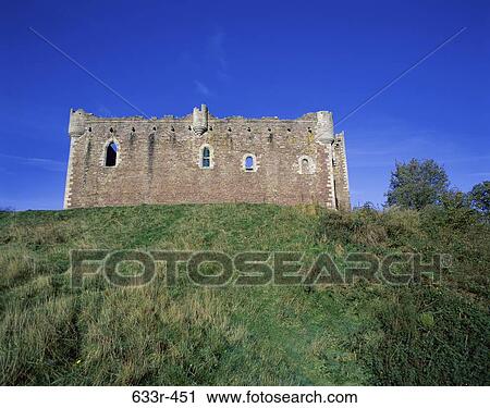 Doune Castle, Scotland View Large Photo Image Stock Image - Doune Castle, Scotland. Fotosearch