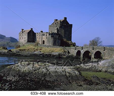 Eilean Donan Castle, Scotland View Large Photo Image Stock Photo - Eilean Donan Castle, Scotland. Fotosearch