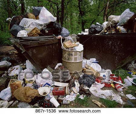 Stock Photograph - environmental, industry, pollution, environment, garbage, trash, polluted. Fotosearch