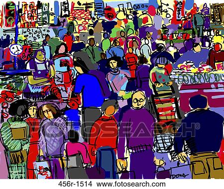 Farmers Market by Ong View Large Photo Image Picture - Farmers Market by Ong. Fotosearch