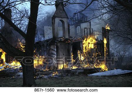fire, home, house, burning, flames, occupation View Large Photo Image Stock Image - fire, home, house, burning, flames, occupation. Fotosearch