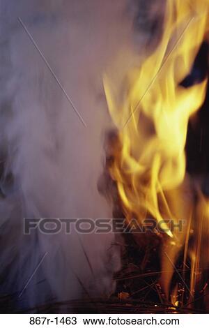 fire, smoke, heat, burning, flame View Large Photo Image Stock Image - fire, smoke, heat, burning, flame. Fotosearch
