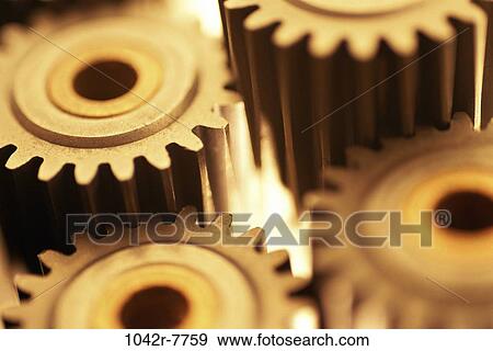 gold, industry, gears, teeth, patterns, repetitions, industrial View Large Photo Image Stock Photo - gold, industry, gears, teeth, patterns, repetitions, industrial. Fotosearch