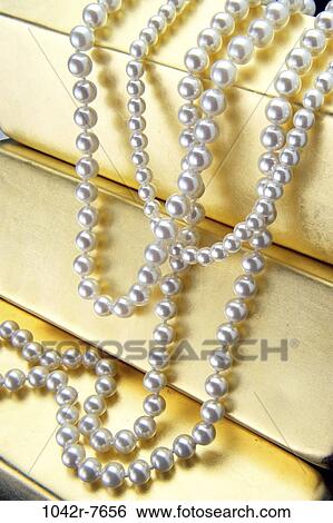 gold, pearls, jewelry, necklace, still life, indulgence, wealth View Large Photo Image Stock Photograph - gold, pearls, jewelry, necklace, still life, indulgence, wealth. Fotosearch