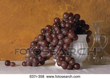 grapes, fruit, bowl, cluster, food, still life View Large Photo Image Stock Photo - grapes, fruit, bowl, cluster, food, still life. Fotosearch
