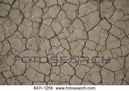 Stock Photography - ground, mud, dried, concepts, barren, cracked. Fotosearch