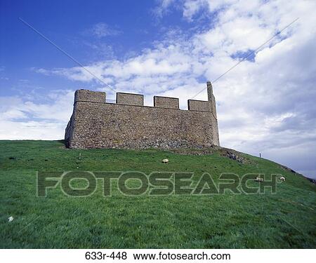 Stock Photo - Hume Castle, Scotland. Fotosearch