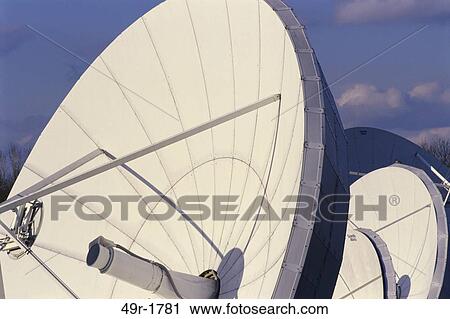 industry, technology, satellite dish, satellite, communication, Communication satellite dishes View Large Photo Image Stock Image - industry, technology, satellite dish, satellite, communication, Communication satellite dishes. Fotosearch