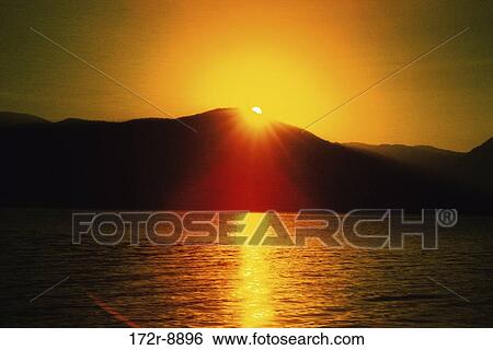 Stock Photograph - Lake Pend Oreille, Idaho, USA. Fotosearch