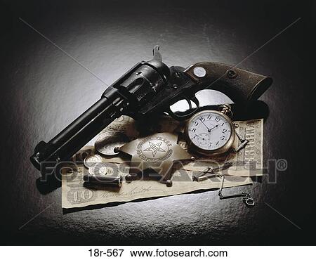 money, pocket, time, gun, watch, star View Large Photo Image Stock Photo - money, pocket, time, gun, watch, star. Fotosearch