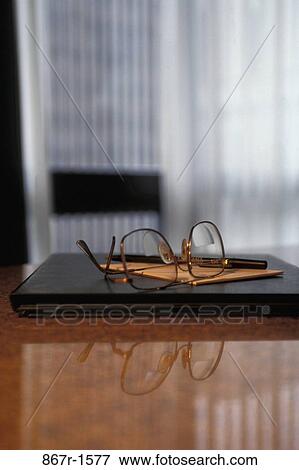 pen, desk, eyeglasses, business, still life, portfolio View Large Photo Image Stock Photo - pen, desk, eyeglasses, business, still life, portfolio. Fotosearch