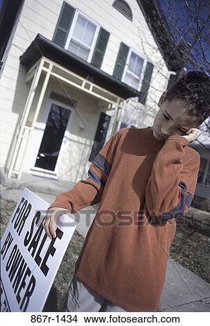 people, home, moving, crying, boy, outdoors, child View Large Photo Image Picture - people, home, moving, crying, boy, outdoors, child. Fotosearch
