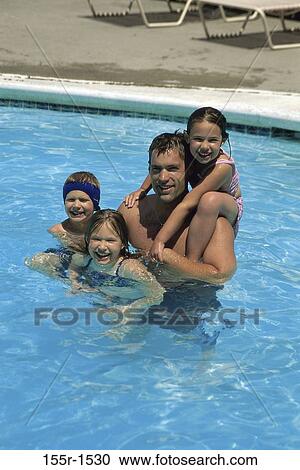 people, pool, smiling, swimming, summer, outdoors, family View Large Photo Image Stock Image - people, pool, smiling, swimming, summer, outdoors, family. Fotosearch
