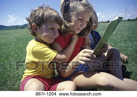 people, reading, outdoors, children, Caucasian, read, kids View Large Photo Image Picture - people, reading, outdoors, children, Caucasian, read, kids. Fotosearch