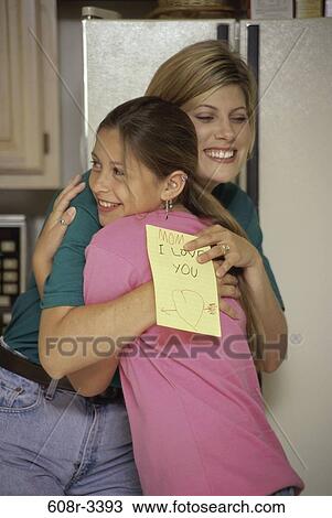 people, smiling, mother, hugging, family, embracing, love View Large Photo Image Stock Image - people, smiling, mother, hugging, family, embracing, love. Fotosearch