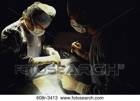 Stock Image - people, surgery, surgeon, health, operation, medical. Fotosearch