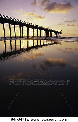 Scripps Pier, San Diego, California, USA View Large Photo Image Stock Image - Scripps Pier, San Diego, California, USA. Fotosearch