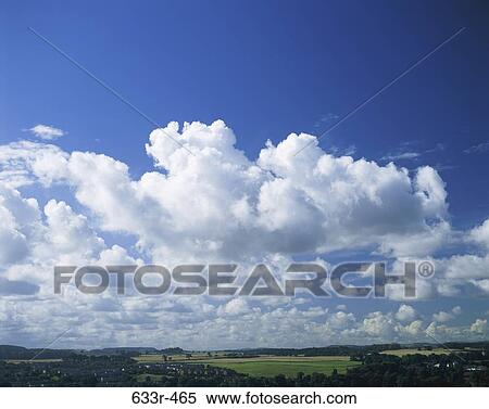 sky, clouds, landscape, puffy, land, nature View Large Photo Image Stock Photography - sky, clouds, landscape, puffy, land, nature. Fotosearch