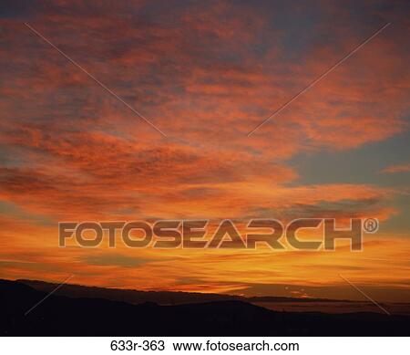 sky, clouds, sunset, land, nature, horizon View Large Photo Image Stock Image - sky, clouds, sunset, land, nature, horizon. Fotosearch