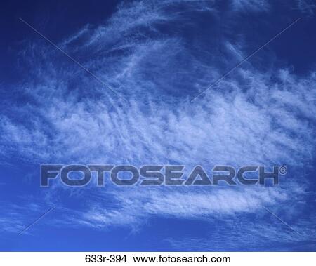Picture - sky, light, clouds, nature, airy, delicate. Fotosearch
