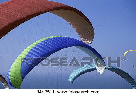 Stock Image - sky, sports, cables, detail, curved, recreation. Fotosearch