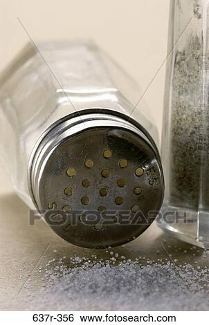 spilled, spice, salt, pepper, shakers, food, still life View Large Photo Image Stock Photograph - spilled, spice, salt, pepper, shakers, food, still life. Fotosearch