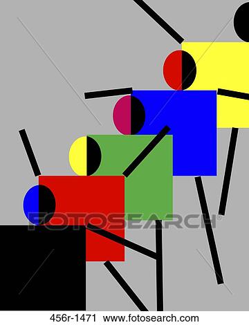 Stock Image - Stick Figures by Ong. Fotosearch