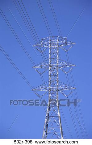 tower, energy, electricity, power lines, Energy electricity View Large Photo Image Stock Photo - tower, energy, electricity, power lines, Energy electricity. Fotosearch