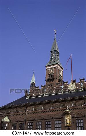 Town Hall, Copenhagen, Denmark View Large Photo Image Stock Photo - Town Hall, Copenhagen, Denmark. Fotosearch